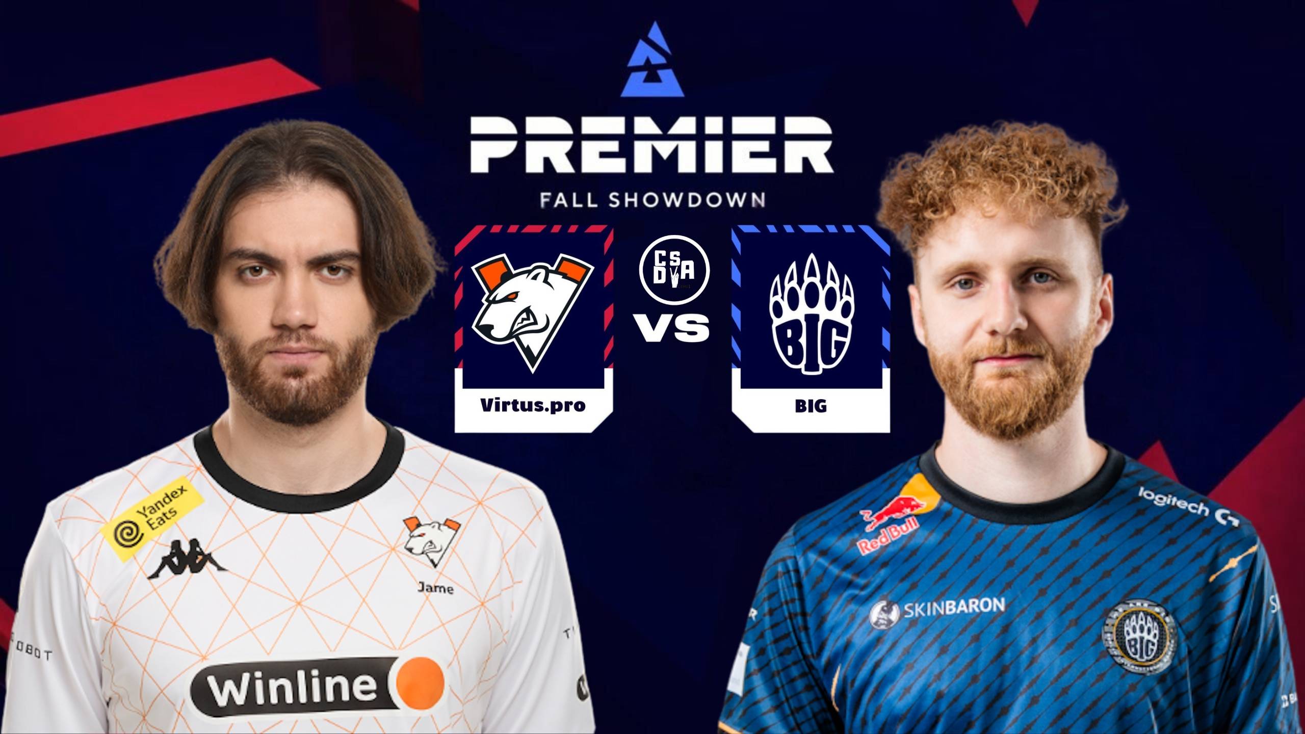 ЧЕТВЕРТЬФИНА!Virtus.pro vs BIG - ХАЙЛАЙТЫ BLAST Premier Fall Showdown 2024 CS2 (EN)