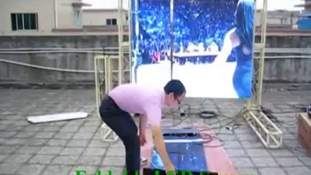 What is Outdoor Flexible LED Screen ? Best mobile led wall for your stage and advertisement смотреть онлайн