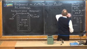 Урок 186 (осн). Электрический ток в жидкостях. Закон Фарадея для электролиза