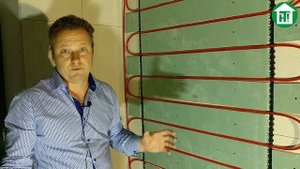 Теплый пол? Теплые стены! Комфортное отопление / wall heating