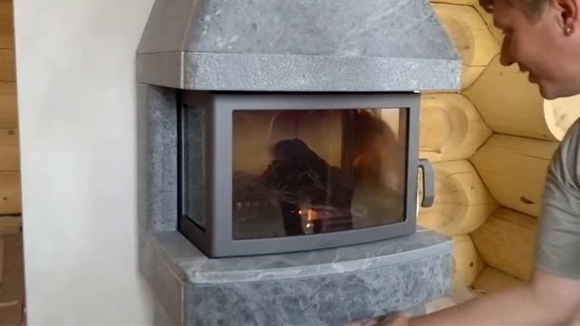 Contura 470 в монтаже Швеция ( Салон Прометей - оф.дилер каминов Contura в г.Красноярске смотреть онлайн