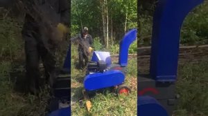 Измельчитель древесины ЕГЕРЬ У-450 с двс 17 лс