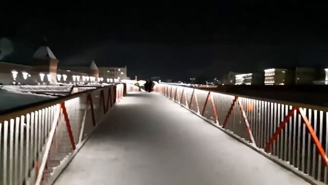 Прогулка по набережной. Тула Новогодняя столица.