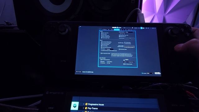 Serato DJ Pro 3.0 on SteamDeck with Denon DJ SC Live 4