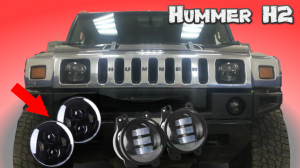 Фары для Hummer H2 с aliexpress .Комплект оптики для авто