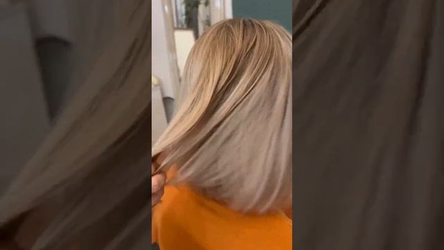 Мелирование волос и стрижка каре на короткие волосы. Короткие женские стрижки и окрашивание волос.