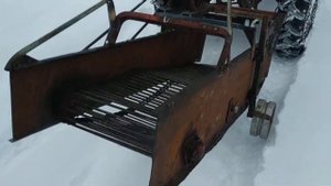 самодельная транспортерная картофелекопалка на т-25