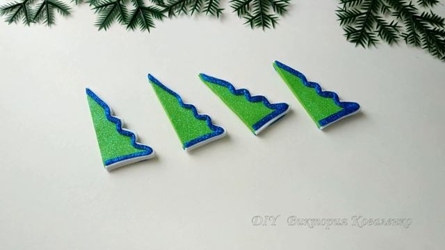?ЁЛОЧКА-подвеска из фоамирана | Новогодний декор | DIY Christmas tree ?Christmas Ornaments смотреть онлайн