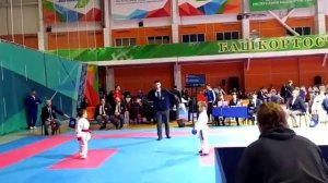 Всероссийские соревнования по каратэ г.Уфа 2023г. Кумитэ 6-7лет