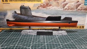 Сборка модели - Подводная лодка «К-19» (ZVEZDA)