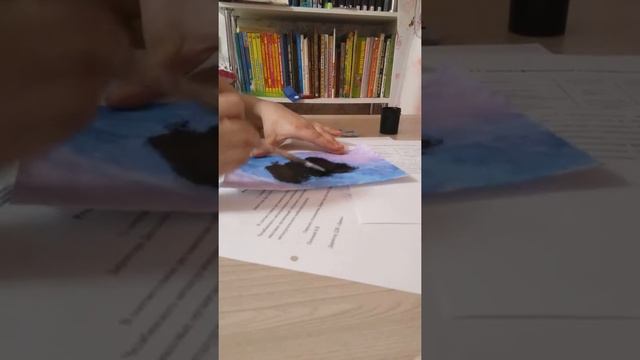 Как сделать граттаж?? смотреть онлайн