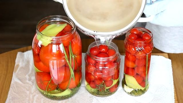 Консервирование вкусных помидор на зиму - рецепт в банках