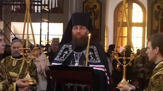 Владыка Игнатий, канон Андрея Критского, понед-ник. ч.3 смотреть онлайн