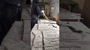 Декоративный камень из фасадного гипса