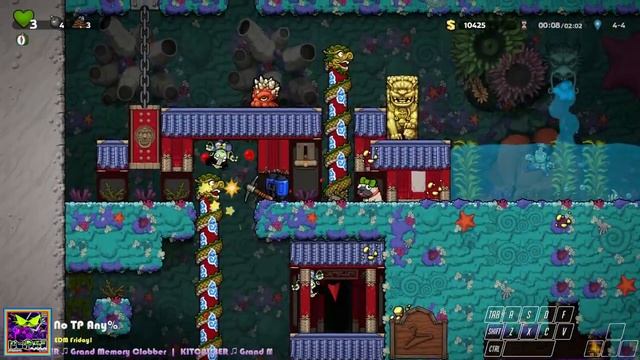 [Spelunky 2] No Teleporter Any% in 02:53.233 смотреть онлайн