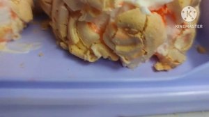 Меренговый рулет без крахмала.