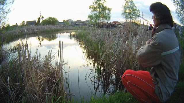 Утренняя рыбалка 8 мая 2022 года на микроджиг с леской в непонятном болоте смотреть онлайн