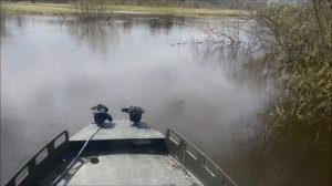ЛОДКА КРЯКАШ 400 болотоход из ПНД  Анонс охота май 2019 Томск