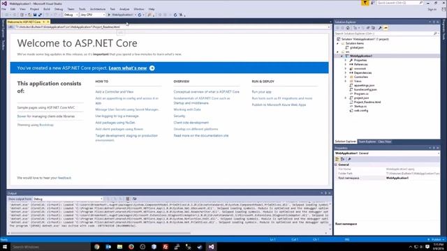 ASP.Net Core Version 1.0.1 Is Released! |ASP.NET on Linux Mac and Docker | смотреть онлайн