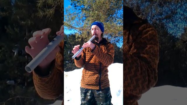 Интуитивная игра на флейте Сякухати.