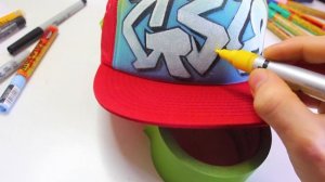 CUSTOMIZING A GRAFFITI HAT