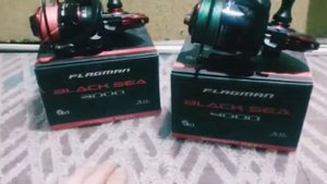 ОБЗОР МОИХ БЮДЖЕТНЫХ КАТУШЕК||КАТУШКИ ФИРМЫ FLAGMAN BLACK SEA