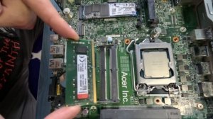 Разборка и профилактика Acer Veriton