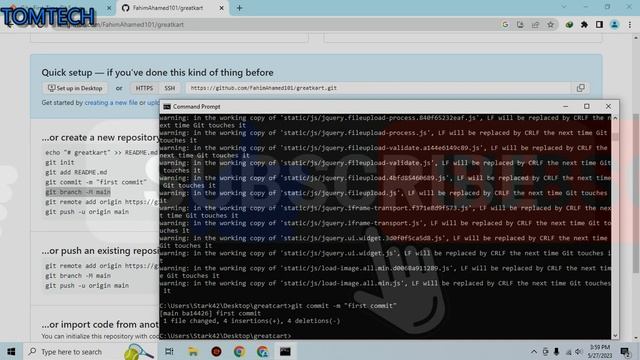 How to push code to GitHub from vscode | how to push code to github from terminal смотреть онлайн