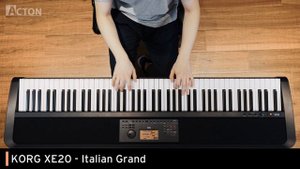 KORG XE20 XE20SP ITALIAN GRAND Piano Demo