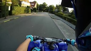 Yamaha Blaster 200 cc 2 stroke..  slow-motion Gopro