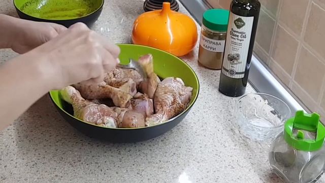МЕДОВЫЕ НОЖКИ! Сочные куриные голени в медово-соевом маринаде, с горчицей и карри, в духовке