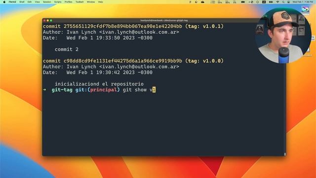 ¿Cómo utilizar las etiquetas en Git (git tag)? - Curso de Git 2023 смотреть онлайн