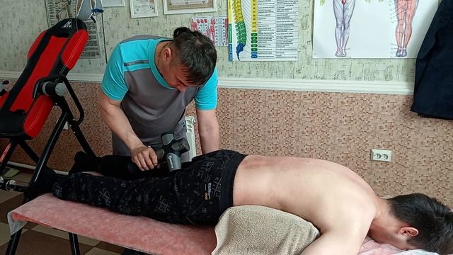 Полгода боли  в пояснице, не поднималась нога. Костоправ Оренбург Рустам Рафисович 89033952344
