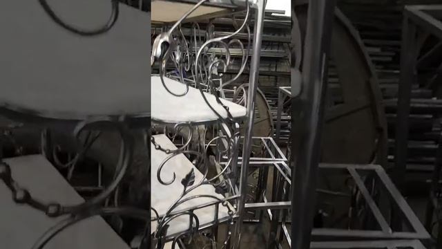 Кованый стеллаж студия НиВа смотреть онлайн