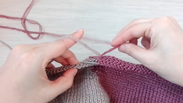 Смена цвета при Интарсии, перекрещивание нитей. ► ЛАЙФХАКИ и ШПАРГАЛКИ по вязанию ► Спицами смотреть онлайн