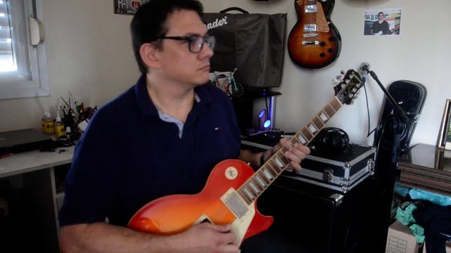 Gibson 490r pickup and 59 Model SeymourDuncan Bridge смотреть онлайн