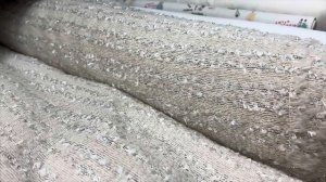 Ткани с пайетками. Переделка любимого свитера