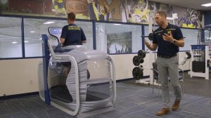 Demonstration of Anti-Gravity Treadmill at Michigan Medicine