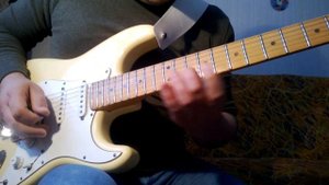 Как играть соло из песни В. Цоя - Группа крови