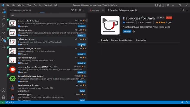 Code Java on Visual Studio Code(VS Code) Tutorial! смотреть онлайн