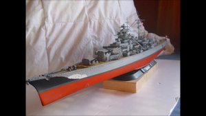 Battleship Bismarck 1/350