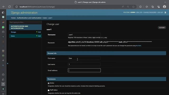 Django Built in Authentication смотреть онлайн