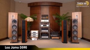 Ampli Denon PMA-1600NE Phối Ghép So Sánh Loa Cột Kef Q950 VS Loa Jamo D590