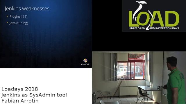 LOADays 2018: Jenkins as a SysAdmin tool (Fabian Arrotin) смотреть онлайн