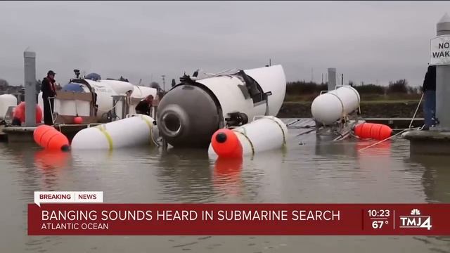 Banging sounds heard in missing Titanic submersible search смотреть онлайн