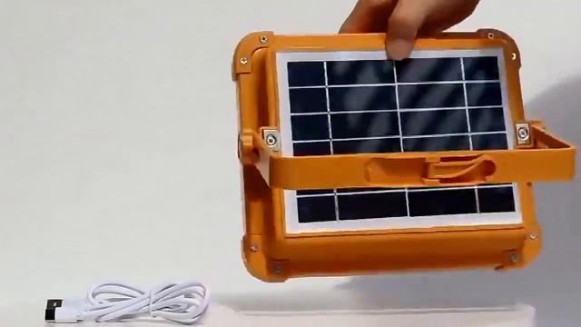 Солнечная станция, пожектор SL-D8 1000w с power bank solar смотреть онлайн