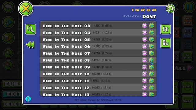 Новые "Fire in the hole" звуки в Geometry Dash 2.2 смотреть онлайн