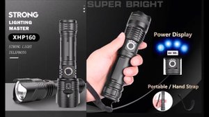 8 Мощный фонарь с Алиэкспресс Фонарик с Aliexpress Powerful flashlight Полезные товары для дома 202