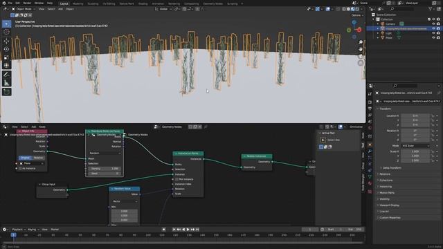 How to use Cloth simulation in Animation for Blender