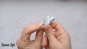 ?ЗАКОЛКИ для волос СВОИМИ РУКАМИ|? Бантики из ленты 2.5 см|DIY|BOW|laço??